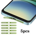 For Redmi A5 5pcs High-Density Metallic Integrated Speaker Dust Cover(Green)