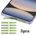 For Redmi Note14S 5pcs High-Density Metallic Integrated Speaker Dust Cover(Green)