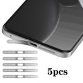 For Xiaomi 15 Ultra 5pcs High-Density Metallic Integrated Speaker Dust Cover(Silver)