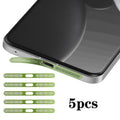 For Xiaomi 15 Ultra 5pcs High-Density Metallic Integrated Speaker Dust Cover(Green)
