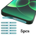 For Xiaomi 17 Pro 5pcs High-Density Metallic Integrated Speaker Dust Cover(Blue)