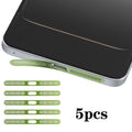 For OnePlus Ace 5 Racing 5pcs High-Density Metallic Integrated Speaker Dust Cover(Green)