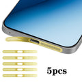 For Honor Win 5G 5pcs High-Density Metallic Integrated Speaker Dust Cover(Gold)
