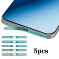 For Honor Win RT 5G 5pcs High-Density Metallic Integrated Speaker Dust Cover(Blue)