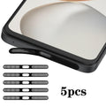 For Honor 400 Smart 5G 5pcs High-Density Metallic Integrated Speaker Dust Cover(Black)