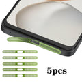 For Honor 400 Smart 5G 5pcs High-Density Metallic Integrated Speaker Dust Cover(Green)