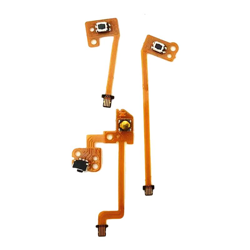 3pcs /Set For Nintendo Switch Joy-Con Button Repair Cable Gamepad Button Key Ribbon Flex Cable(ZL+ZR+L - Key)