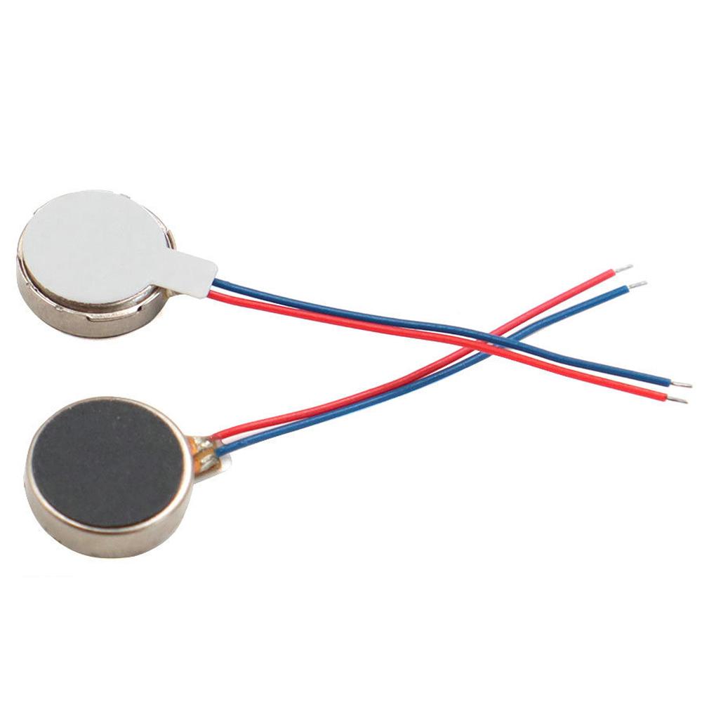5pcs DC Flat Button Motor Toy Beauty Instrument Vibration Motor(XHXDZ-1027)