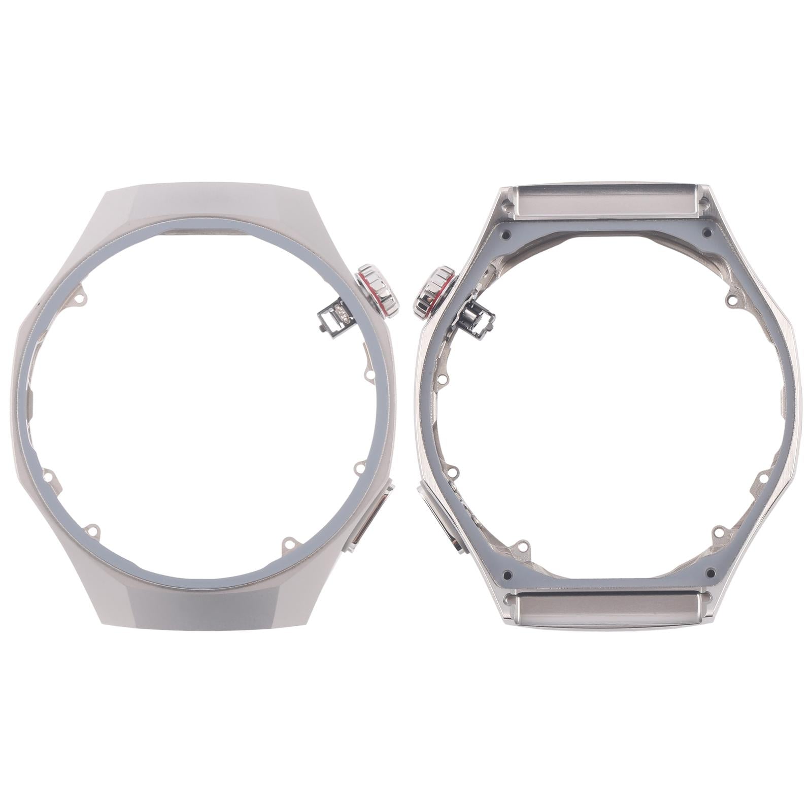 For Huawei Watch GT 5 Pro 46mm Original LCD Screen Frame Bezel Plate (Titanium Silver)