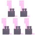 5pcs LCD Flex Cable Heat Sink Sticker for Apple Watch Series 10 42mm