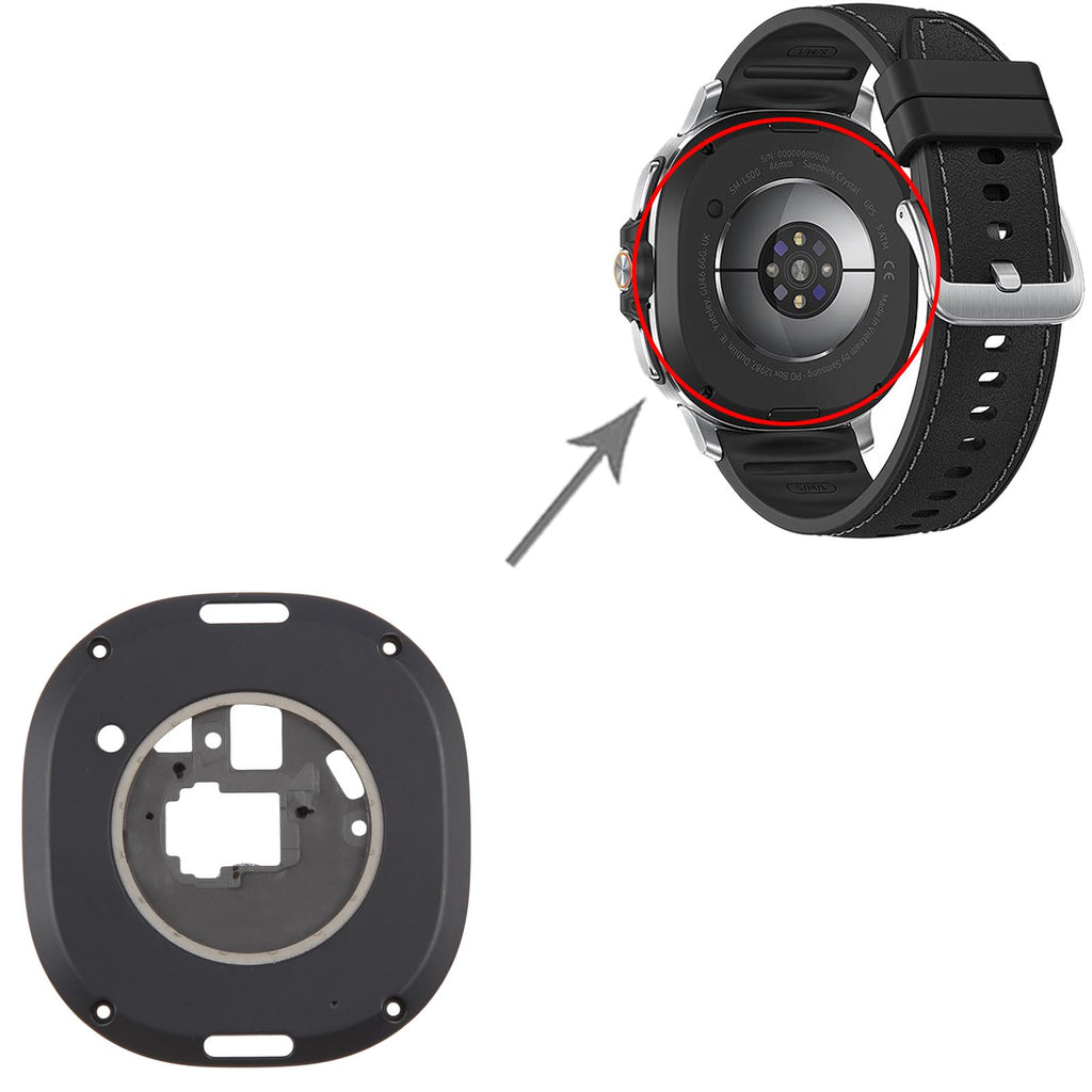 For Samsung Galaxy Watch8 Classic 46mm SM-L500/L505 Original Rear Housing Cover (Black)