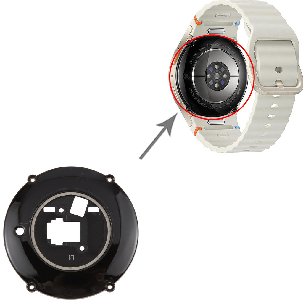 For Samsung Galaxy Watch7 44mm SM-L310/L315 Original Rear Housing Cover (Black)